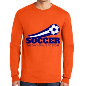 Gildan Ultra Cotton Long Sleeve T-Shirt with Pocket Thumbnail