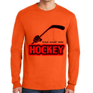 Gildan Ultra Cotton Long Sleeve T-Shirt with Pocket Thumbnail