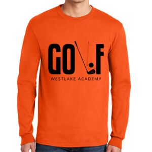 Gildan Ultra Cotton Long Sleeve T-Shirt with Pocket Thumbnail