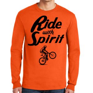 Gildan Ultra Cotton Long Sleeve T-Shirt with Pocket Thumbnail