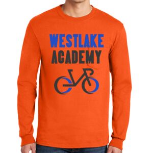 Gildan Ultra Cotton Long Sleeve T-Shirt with Pocket Thumbnail