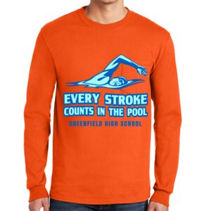 Gildan Ultra Cotton Long Sleeve T-Shirt with Pocket Thumbnail