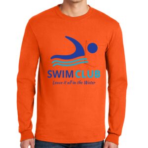 Gildan Ultra Cotton Long Sleeve T-Shirt with Pocket Thumbnail