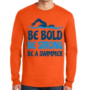 Gildan Ultra Cotton Long Sleeve T-Shirt with Pocket Thumbnail