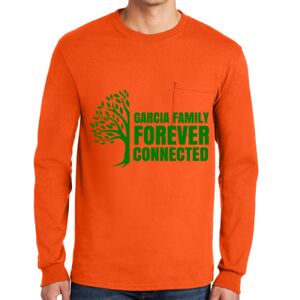 Gildan Ultra Cotton Long Sleeve T-Shirt with Pocket Thumbnail