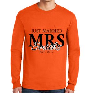 Gildan Ultra Cotton Long Sleeve T-Shirt with Pocket Thumbnail