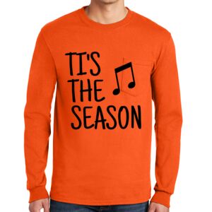 Gildan Ultra Cotton Long Sleeve T-Shirt with Pocket Thumbnail