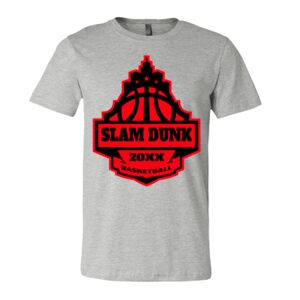 BELLA + CANVAS Unisex Short Sleeve Heather Jersey Tee Thumbnail