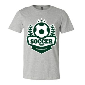 BELLA + CANVAS Unisex Short Sleeve Heather Jersey Tee Thumbnail