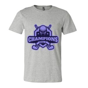 BELLA + CANVAS Unisex Short Sleeve Heather Jersey Tee Thumbnail