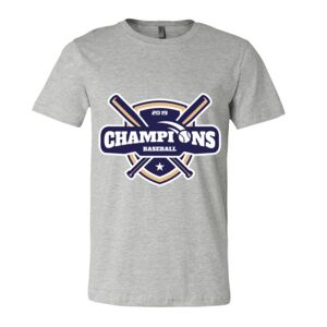 BELLA + CANVAS Unisex Short Sleeve Heather Jersey Tee Thumbnail