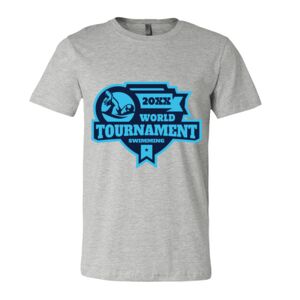 BELLA + CANVAS Unisex Short Sleeve Heather Jersey Tee Thumbnail