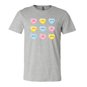 BELLA + CANVAS Unisex Short Sleeve Heather Jersey Tee Thumbnail