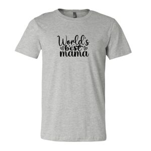 BELLA + CANVAS Unisex Short Sleeve Heather Jersey Tee Thumbnail