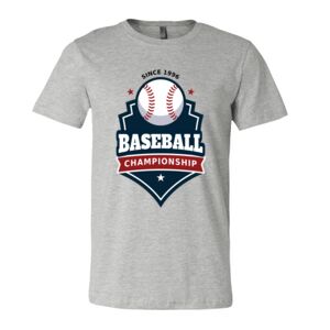 BELLA + CANVAS Unisex Short Sleeve Heather Jersey Tee Thumbnail