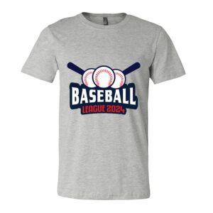 BELLA + CANVAS Unisex Short Sleeve Heather Jersey Tee Thumbnail