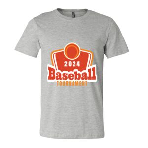 BELLA + CANVAS Unisex Short Sleeve Heather Jersey Tee Thumbnail
