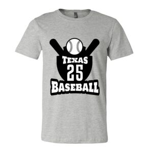 BELLA + CANVAS Unisex Short Sleeve Heather Jersey Tee Thumbnail