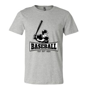 BELLA + CANVAS Unisex Short Sleeve Heather Jersey Tee Thumbnail