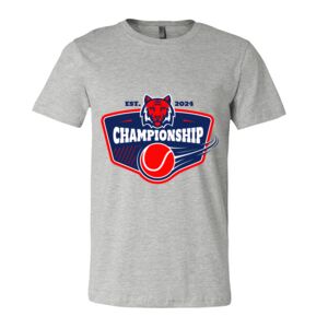 BELLA + CANVAS Unisex Short Sleeve Heather Jersey Tee Thumbnail