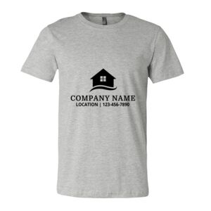 BELLA + CANVAS Unisex Short Sleeve Heather Jersey Tee Thumbnail