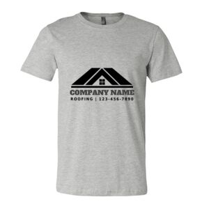 BELLA + CANVAS Unisex Short Sleeve Heather Jersey Tee Thumbnail