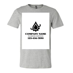 BELLA + CANVAS Unisex Short Sleeve Heather Jersey Tee Thumbnail