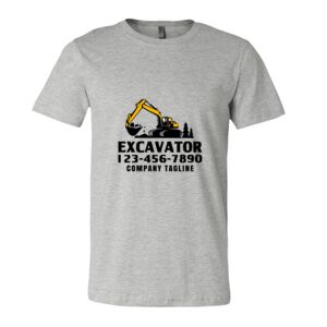 BELLA + CANVAS Unisex Short Sleeve Heather Jersey Tee Thumbnail