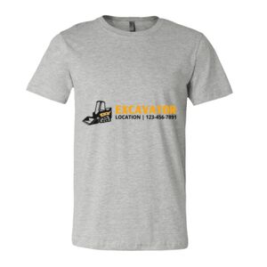 BELLA + CANVAS Unisex Short Sleeve Heather Jersey Tee Thumbnail