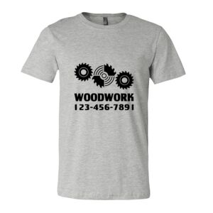 BELLA + CANVAS Unisex Short Sleeve Heather Jersey Tee Thumbnail