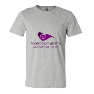 BELLA + CANVAS Unisex Short Sleeve Heather Jersey Tee Thumbnail