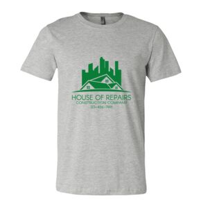 BELLA + CANVAS Unisex Short Sleeve Heather Jersey Tee Thumbnail