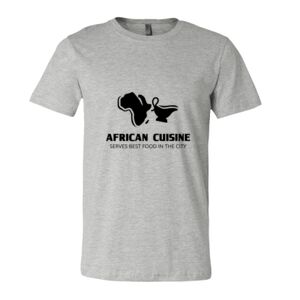 BELLA + CANVAS Unisex Short Sleeve Heather Jersey Tee Thumbnail