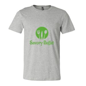 BELLA + CANVAS Unisex Short Sleeve Heather Jersey Tee Thumbnail
