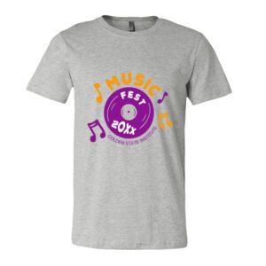 BELLA + CANVAS Unisex Short Sleeve Heather Jersey Tee Thumbnail