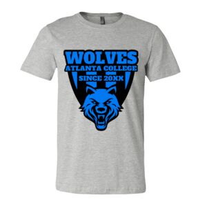 BELLA + CANVAS Unisex Short Sleeve Heather Jersey Tee Thumbnail