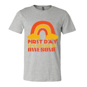 BELLA + CANVAS Unisex Short Sleeve Heather Jersey Tee Thumbnail