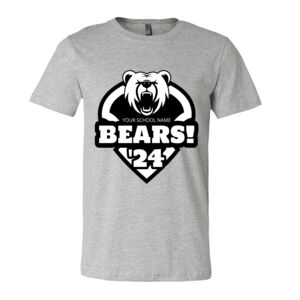 BELLA + CANVAS Unisex Short Sleeve Heather Jersey Tee Thumbnail