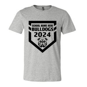 BELLA + CANVAS Unisex Short Sleeve Heather Jersey Tee Thumbnail