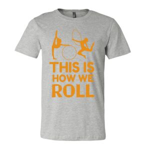 BELLA + CANVAS Unisex Short Sleeve Heather Jersey Tee Thumbnail