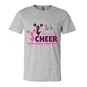 BELLA + CANVAS Unisex Short Sleeve Heather Jersey Tee Thumbnail