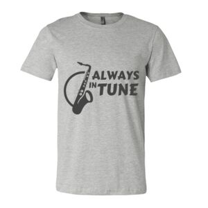 BELLA + CANVAS Unisex Short Sleeve Heather Jersey Tee Thumbnail