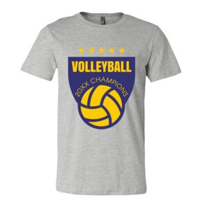 BELLA + CANVAS Unisex Short Sleeve Heather Jersey Tee Thumbnail