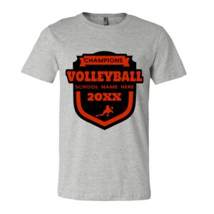 BELLA + CANVAS Unisex Short Sleeve Heather Jersey Tee Thumbnail