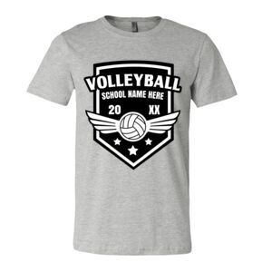 BELLA + CANVAS Unisex Short Sleeve Heather Jersey Tee Thumbnail