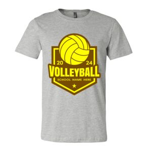 BELLA + CANVAS Unisex Short Sleeve Heather Jersey Tee Thumbnail