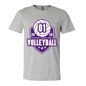 BELLA + CANVAS Unisex Short Sleeve Heather Jersey Tee Thumbnail