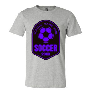 BELLA + CANVAS Unisex Short Sleeve Heather Jersey Tee Thumbnail