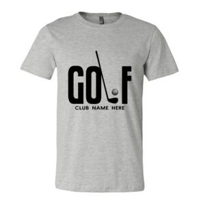 BELLA + CANVAS Unisex Short Sleeve Heather Jersey Tee Thumbnail