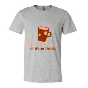 BELLA + CANVAS Unisex Short Sleeve Heather Jersey Tee Thumbnail